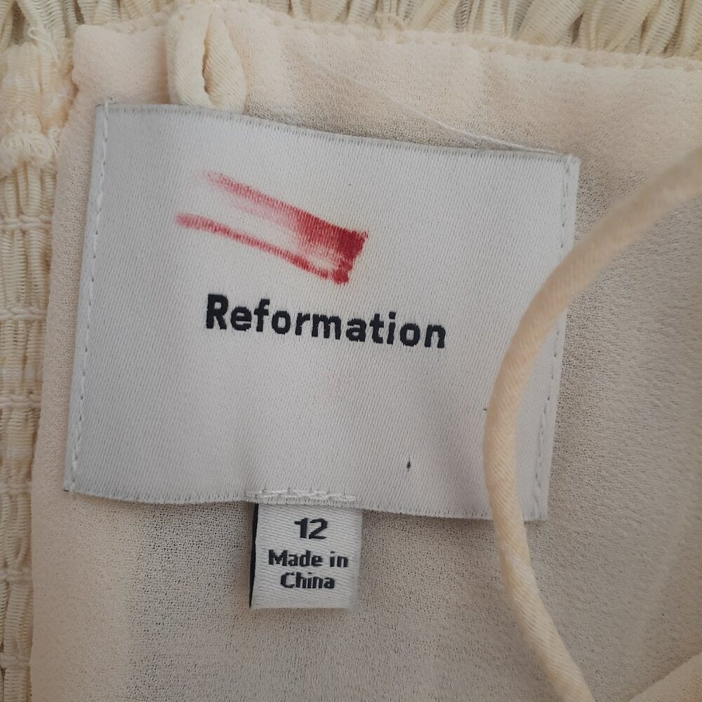 Reformation Trixi Ruched Top - Picture 4 of 15